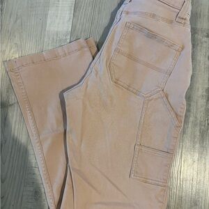Hollister Light‎ Pink High-Rise Utility Pants